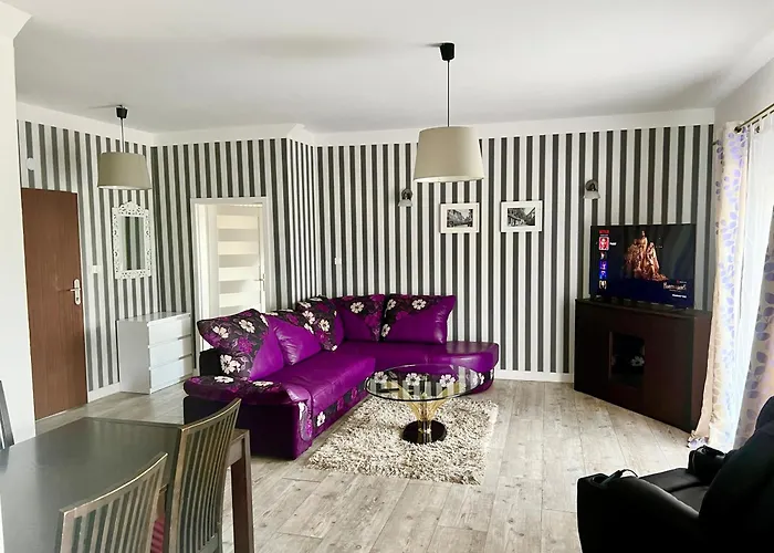 Las Slupski Premium Panoramic Apartament Nr8 Wifi Netflix Smart Tv55 Full Kitchen Double Bathtub Up To 4 People Full Pleasure Quality Stay (Adults Only)